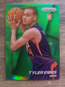 2014-15 Panini Prizm Prizms Green #266 Tyler Ennis