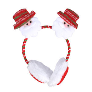 Weihnachts-Ohrwärmer mit : Santa Claus Kostüm für kalte Ohren