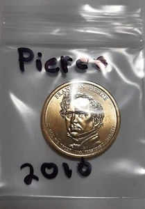 2010-D Pres. Franklin Pierce Dollar - Bild 1 von 2