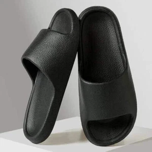 Men's Non-Slip Flip Flops Soft Sole Shower & Outdoor Sandals for Couples - Picture 1 of 19