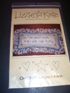 Lizzie * Kate: "On Christmas Morn" Counted Cross Stitch Pattern - Picture 1 of 3