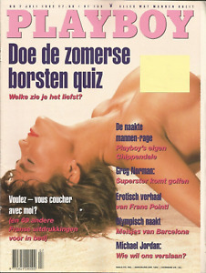 Playboy Magazine Nl, Netherlands, No. 7/ July 1992. Dutch