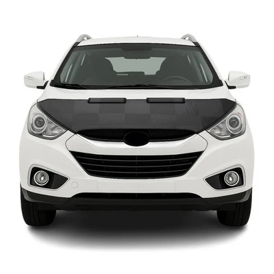 Sujetador capó máscara capó coche para Hyundai Tucson 2010-2015 negro a cuadros 1 pieza Foto 1 de 4