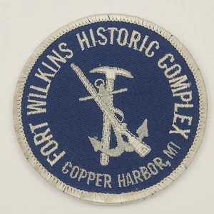 VTG FORT WILKINS Historic Complex Copper Harbor Michigan Souvenir Patch - Picture 1 of 5