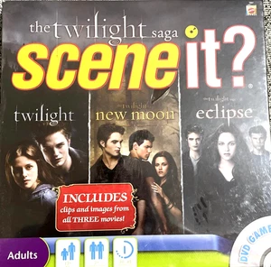 Mattel  Scene It?   The TWILIGHT SAGA  Gameboard, DVD Game for Adult's - Picture 1 of 2