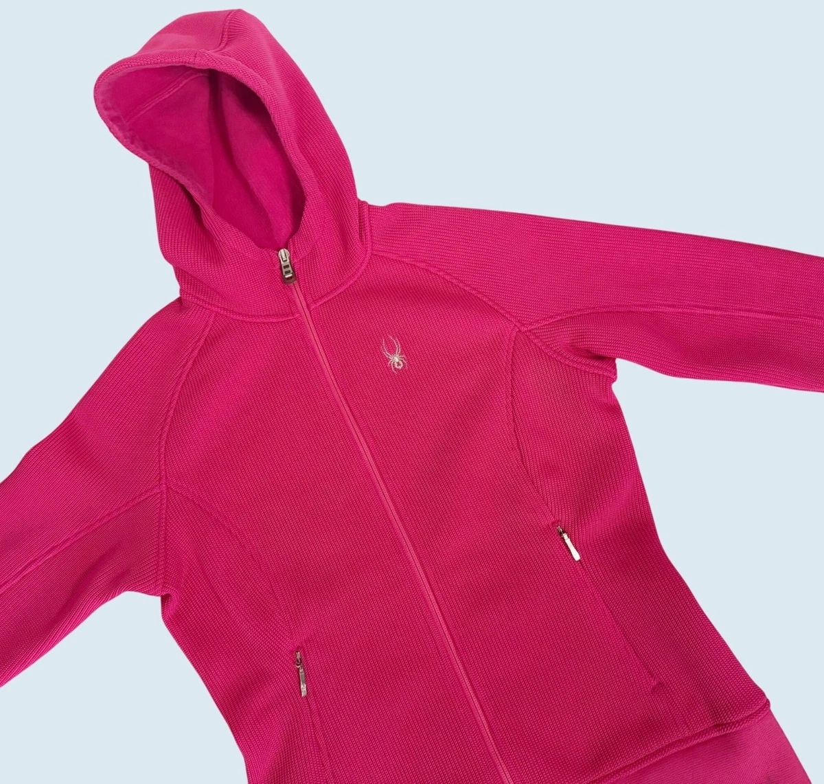 Spyder Damen Fullzip Hoodie – Bequemer Kapuzenpullover Mit Reißverschluss & Kangurutasche