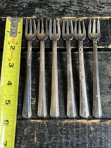 Brown Hotel Louisville KY Pickle Olive Forks International Silver Co Art Deco - Bild 1 von 10
