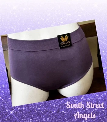 WACOAL 838175 COMPOTA DE UVA PÚRPURA ~ BRAGAS BREVES COMPLETAS LISAS EN B ~ MEDIANAS Foto 1 de 4