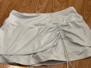 ATHLETA Sport Skort White /Zip Pocket Sz.S (30"waist 12"long - Picture 1 of 5