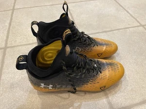 Under Armour Spotlight Lux MC 2.0 Fußballschuhe schwarz gold Herren 10,5 - Bild 1 von 5