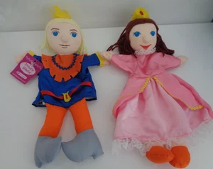 Marioneta de mano Fiesta Crafts Princesa y Príncipe Daniel Tell a Tale - Imagen 1 de 5