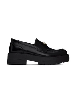 Hugo Womens Kris Loafers Shoes Black - Picture 1 of 13