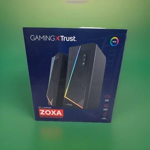 Trust Gaming GXT 609 Zoxa 2.0 Altoparlanti PC Illuminazione RGB NUOVO - Foto 1 di 4
