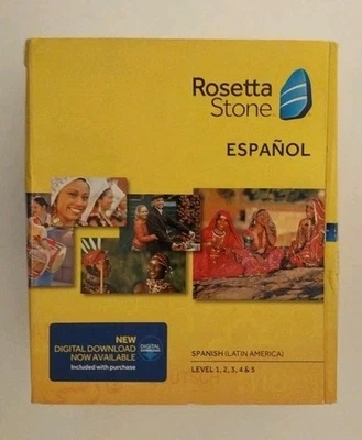 Rosetta Stone Spanish (Latin America) Level 1-5 Set - Image 1 of 3