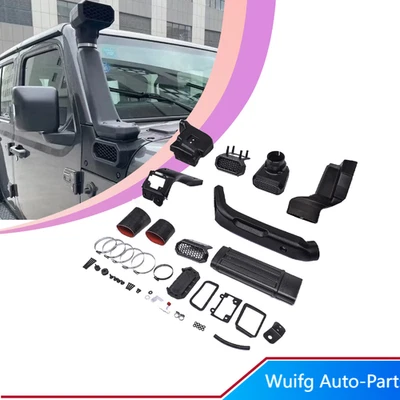 Low High Mount Snorkel Wading Air Intake FOR 2008-2018 Jeep Wrangler JL Petrol - Image 1 of 4