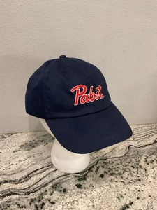 New Pabst Beer PBR Blue Ribbon Embroidered Ball cap Hat Adjustable - Picture 1 of 5