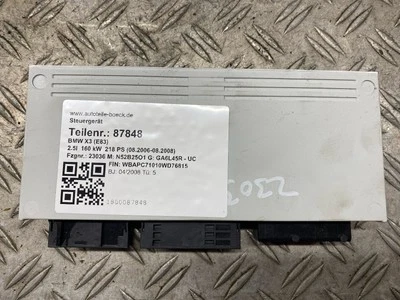 87848 BMW 87848 Centralina Modulo Base BMW X3 (E83) 6963338 - Immagine 1 di 4