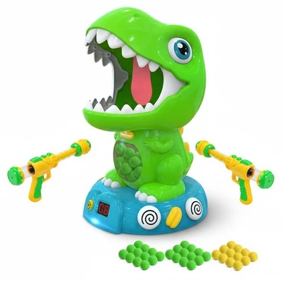 EagleStone Movable Dinosaur Shooting Game for Kids with Spray Guns Balls Score - Image 1 of 4