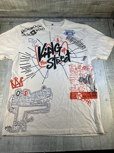 Camiseta Para Hombres Polo Sur Y2K Crema King Of The Street Camisa Mediana - Imagen 1 de 4