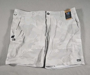 PELAGIC Men's Madeira Offshore Gear Performance fishing Casual Gray Shorts Sz 44 - Picture 1 of 14