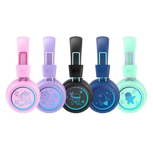KidJamz KJ55BT Escucha Segura Bluetooth Inalámbricos Niños Auriculares con Luces LED - Imagen 1 de 61