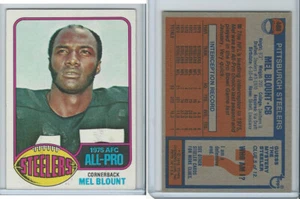 1976 Topps Football, #480 Mel Blount (All Pro), Pittsburgh Steelers - Picture 1 of 1