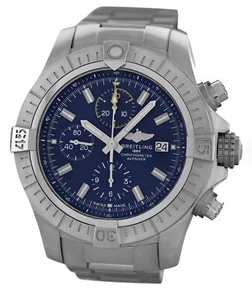 Breitling Avenger A13317 Chronometer Chronograph Date Steel 45MM Men's Automatic - Picture 1 of 8