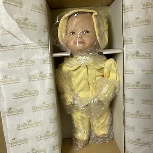 BABY GELBE SONNENPORZELLANPUPPE 1994 DIE ASHTON DRAKE GALERIEN 12" GROSS - SELTEN - Bild 1 von 10