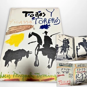 Pablo Picasso - TOROS Y TOREROS Collection Art Japanese Language [RARE] - Picture 1 of 6