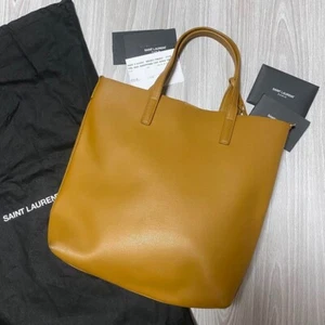 Saint Laurent Paris Toy Shopping Tote Leather Shoulder Bag Mustard Yellow JP - Picture 1 of 10