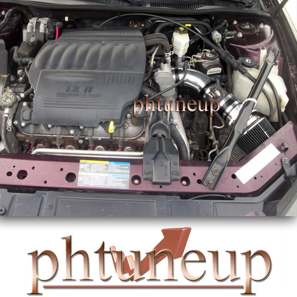 黑色 2006 - 2009 雪佛兰 MONTE CARLO IMPALA 5.3 5.3L V8 空气输入套件  — 第 1/1 张图片