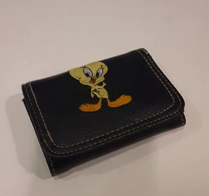 Cartera triple vintage bordada Piolín pájaro Looney Tunes - Imagen 1 de 5