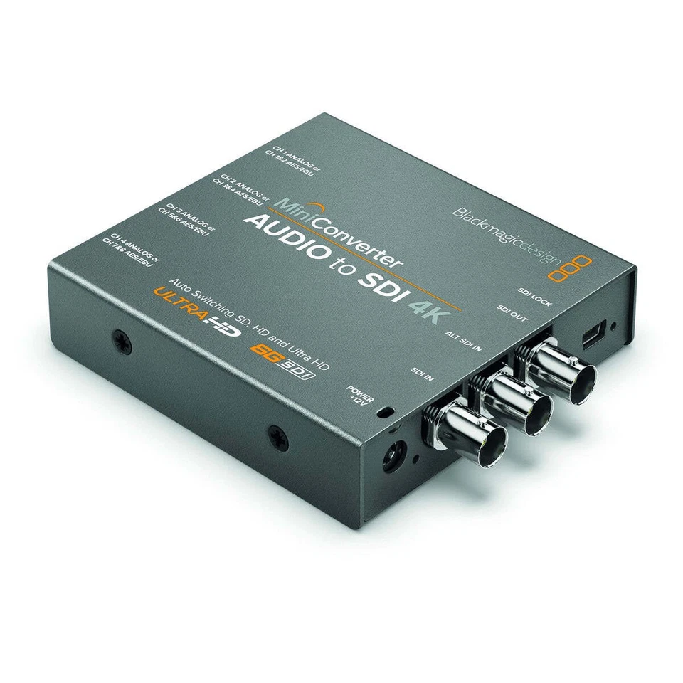 Blackmagic Mini Converter | Audio to SDI 4K - Image 1 of 1