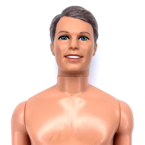 Barbie Rio De Janeiro Ken Bambola Modellata Capelli Marroni Nuda Cuori Segreti Faccia 2003 - Foto 1 di 5