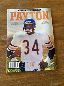 WALTER PAYTON Magazine 25 - Year Memorial Tribute Edition His Carrer/Legacy - Imagen 1 de 12