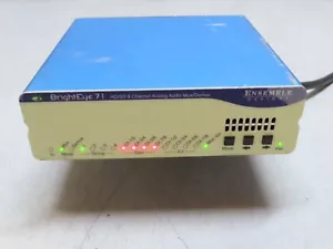 Ensemble Designs BrightEye 71 HD/SD 8 Channel Analog Audio Embedder/Dembe - Picture 1 of 11