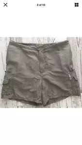 Women's Small Tan Columbia Drawstring Shorts - Picture 1 of 7