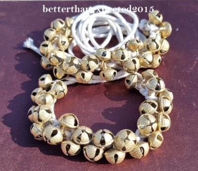 Danza Clásica Latón Tobilleras Big Ghungroo Danza del Vientre Tobillo Pulsera... - Imagen 1 de 3