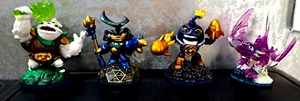 Skylanders Swap Force 4er-Set : Phantom Cynder, Dune Bug , Countdown, Zoo Lou - Bild 1 von 3