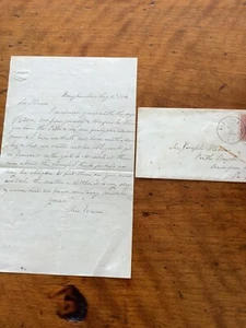 Bürgerkrieg Brief und Umschlag * 20. August 1864 ~ perfekt gestempelt  - Bild 1 von 4