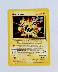 Pokemon Electabuzz #2 Black Star Promo LP - Picture 1 of 2