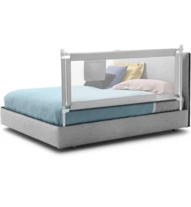 71" Baby Bedding Rail Lifting Fence Toddler  Adjustable Twin Full Mattress Metal - Picture 1 of 3