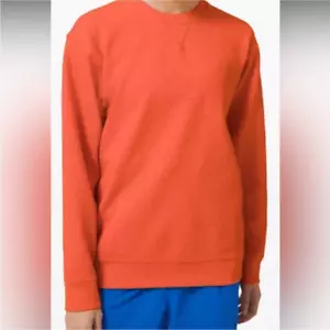 Lululemon Maglione Donna All Yours Crew Arancione Heathered Mattone Punto Bolla 4 - Foto 1 di 13