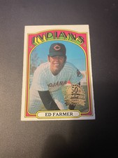 Ed Farmer 2021 Topps Heritage 50th Anniversary 1972 Topps Buyback Indians