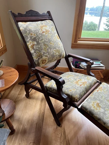 antique chaise lounge chair indoor Cover