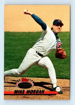 1993 Stadium Club Mike Morgan Chicago Cubs #285 - Image 1 of 2