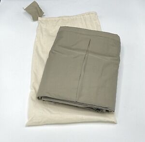 Restoration Hardware RH GARMENT DYED SATEEN Bed Skirt  600 Thread - LICHEN $285