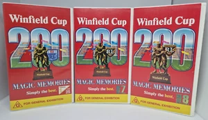 Winfield Cup Rugby - 200 Magic Moments (Vol 1, 7 & 8) VHS Video - Picture 1 of 2