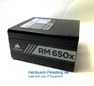 Corsair RM650x 80 PLUS Gold Alimentation ATX entièrement modulaire 650 watts - Photo 1/5