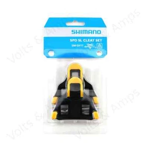 Shimano SM-SH11 SPD-SL 6-Degree Mode Cleats (Yellow) - Picture 1 of 2